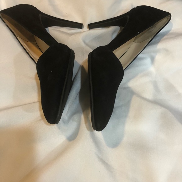 Black suede Bar 111 pumps size 9 - Picture 3 of 8